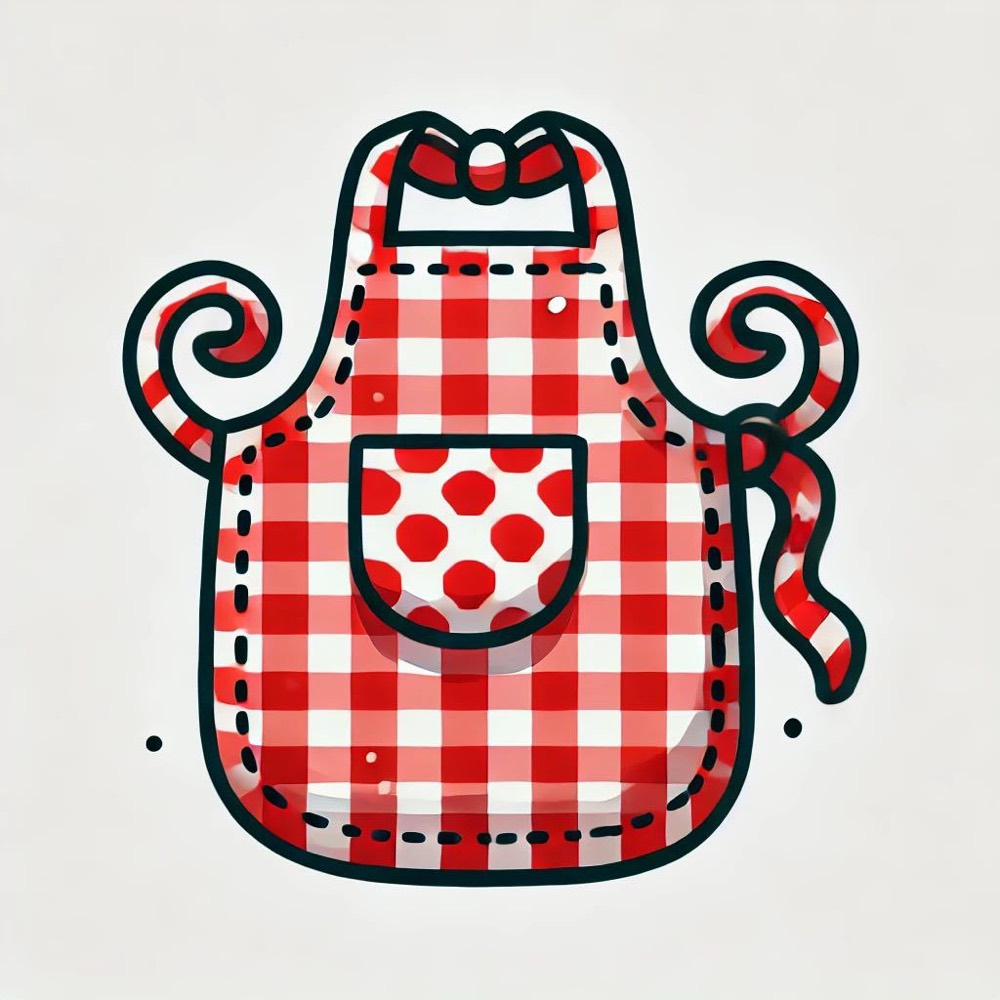Illustrazione MammaExpress a tema cucina e meal prep