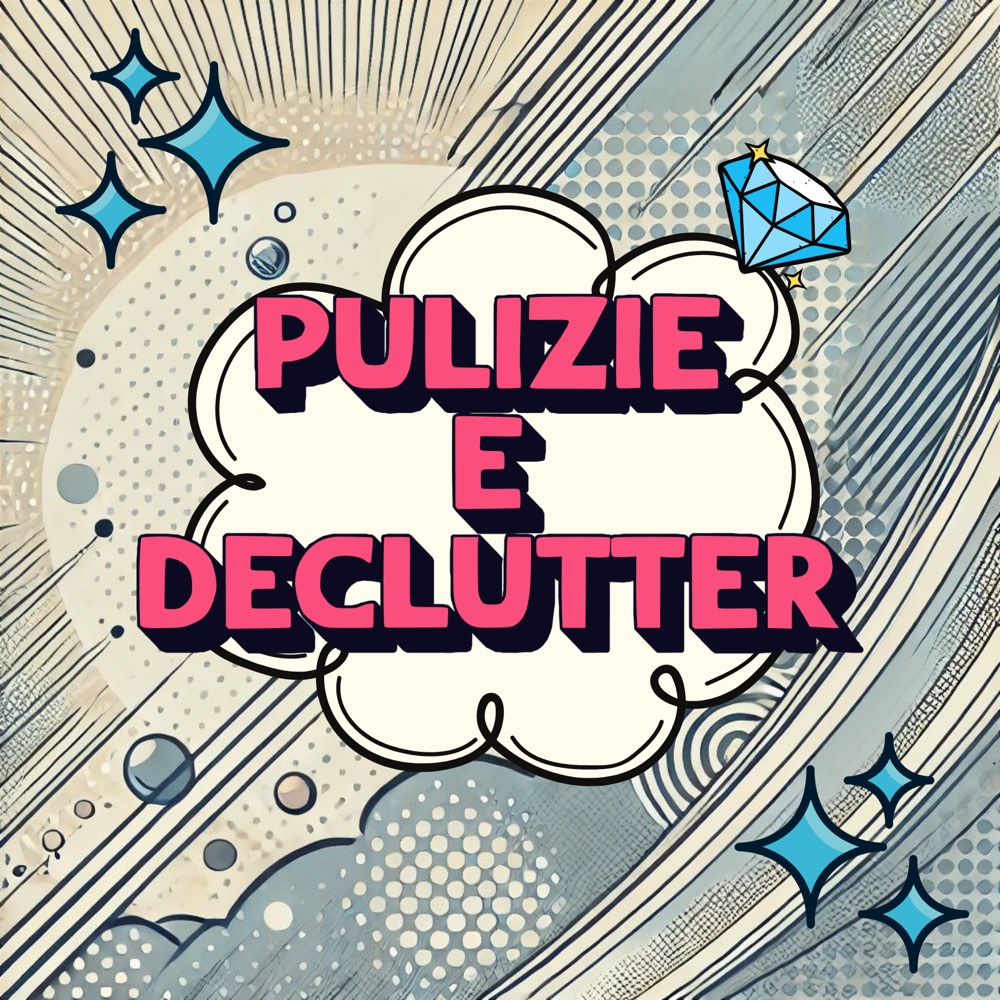 Illustrazione MammaExpress a tema decluttering e riordino