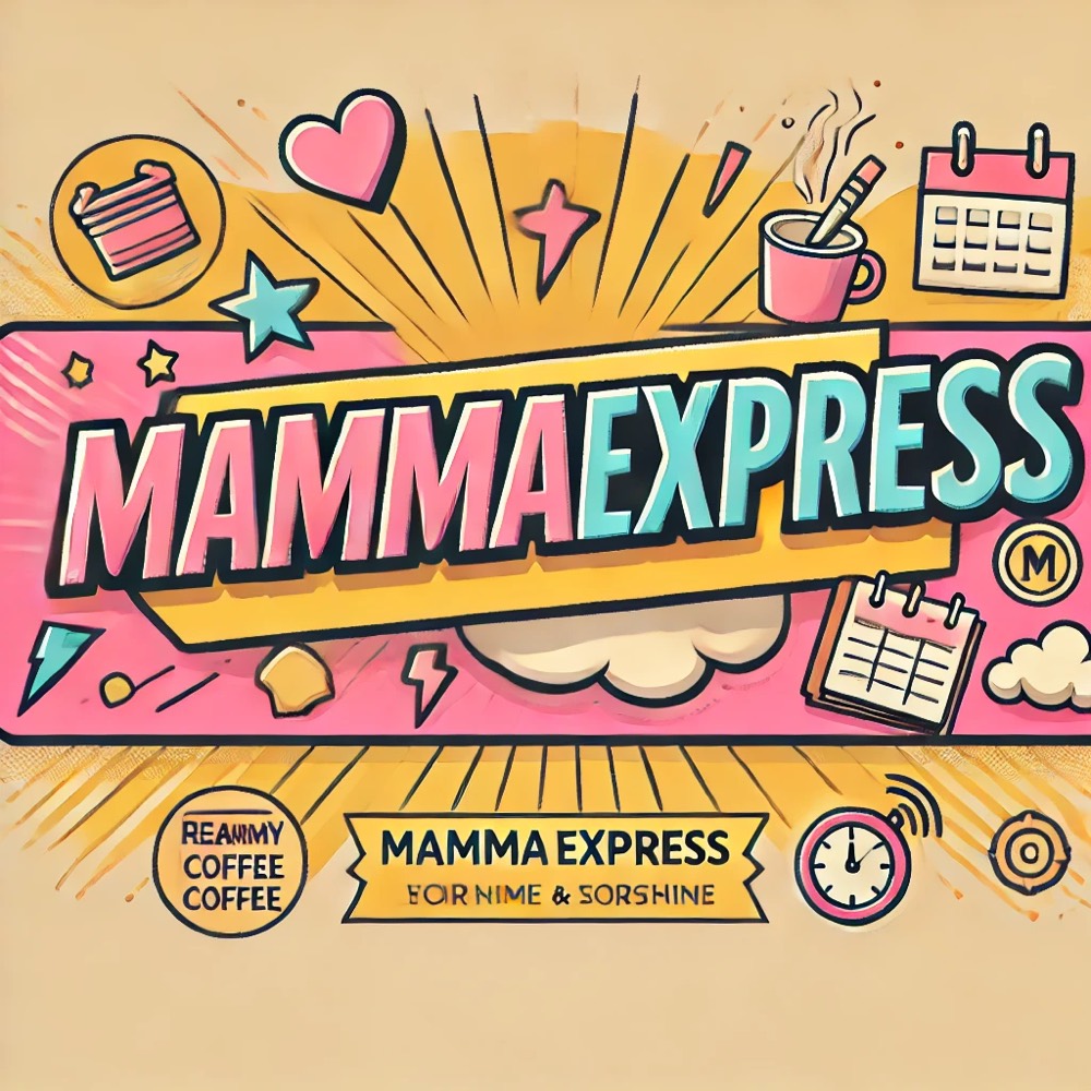 Illustrazione MammaExpress a tema organizzazione e planning